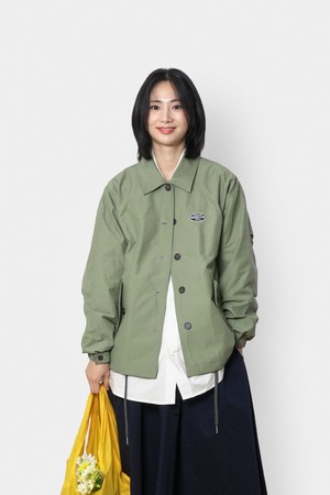 City Vibes Coach Jacket Women(Light Olive)