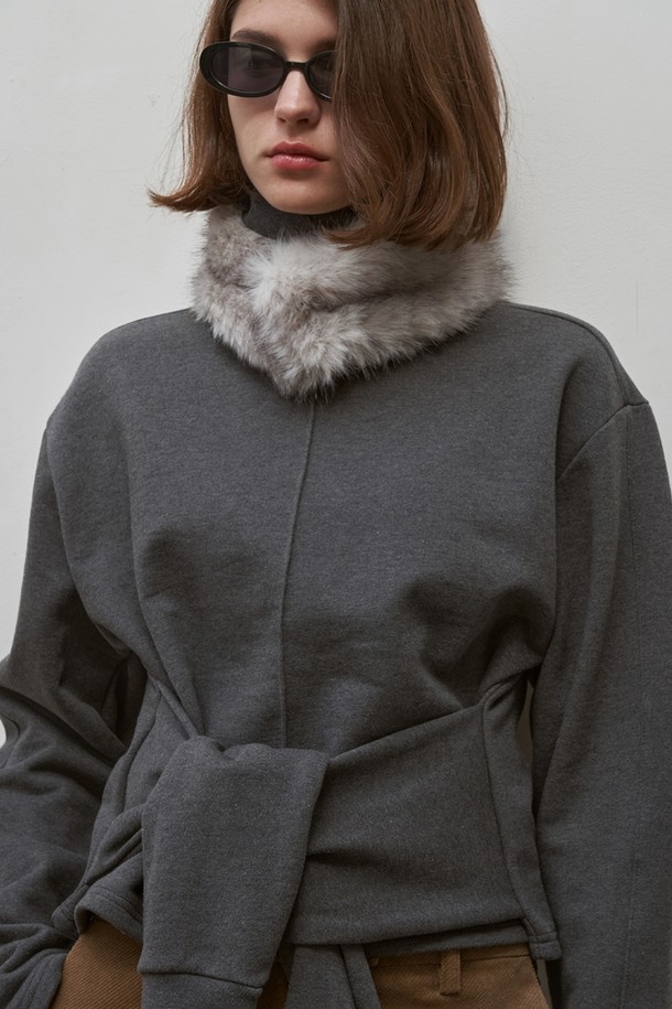 SIGREAT - 스카프/머플러 - [24FW] FAUX FUR NECK WARMER_2color