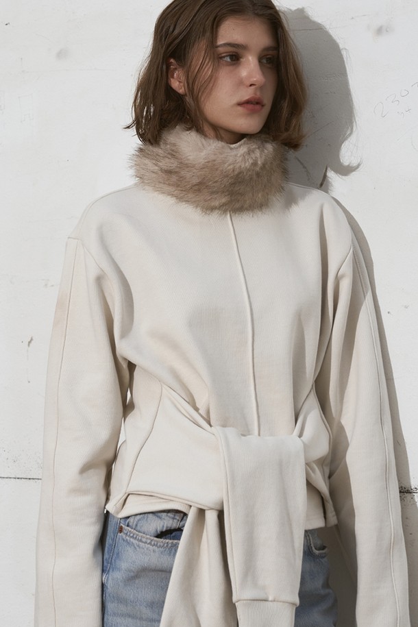 SIGREAT - 스카프/머플러 - [24FW] FAUX FUR NECK WARMER_2color