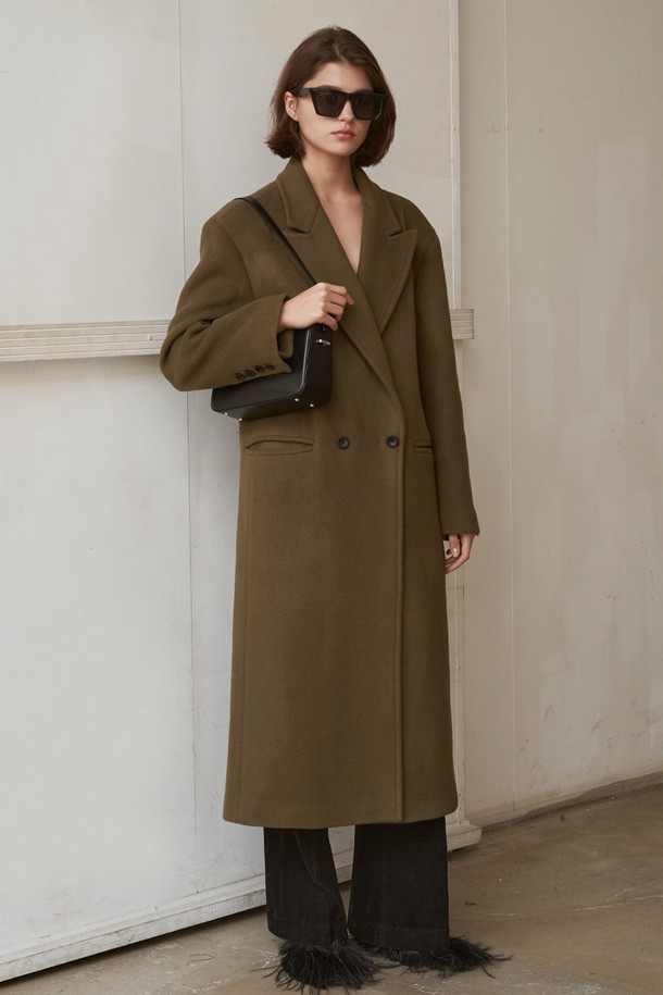 SIGREAT - 코트 - [24FW] WOOL DOUBLE OVERCOAT