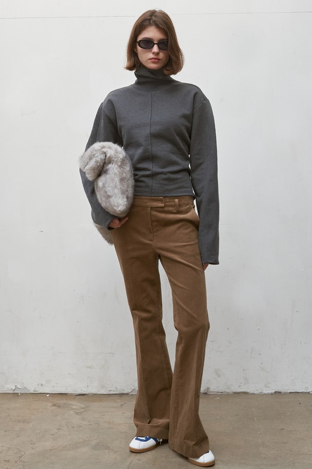 SIGREAT - 롱/미디팬츠 - [24FW] CORDUROY BOOTS CUT PANTS_2color/ BEIGE