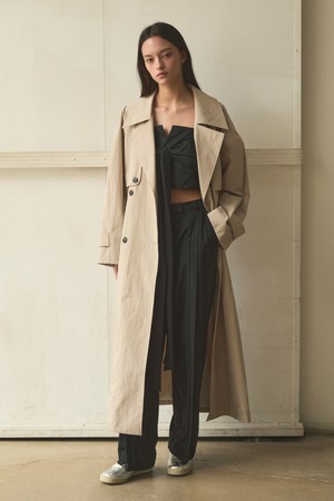 [24SS] OVERSIZE TRENCH COAT