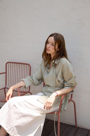 레이어드 뷔스티에 블라우스세트