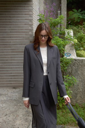 에센셜 싱글 테일러드자켓