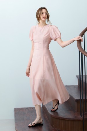 [SET] 플로우 슬립 세트 원피스 PINK