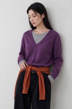 벨로 딥 브이니트 PURPLE