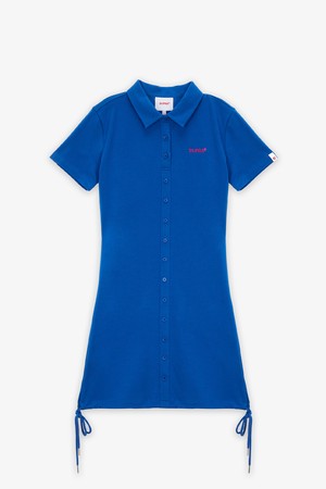 SUPRA WOMENS STRING PIQUE POLO DRESS BLUE(블루)(여성)_BLUE-a