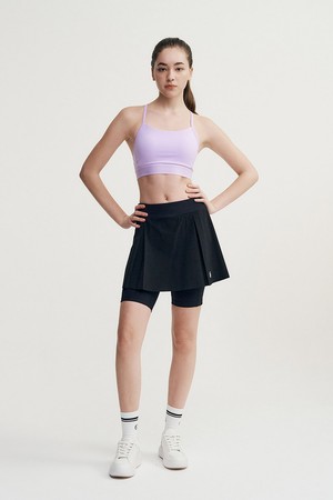 W 고트 레깅스 스커트_BLACK-a