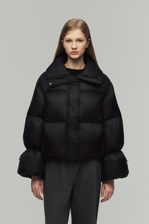 코녜(블랙)(여성 다운점퍼)_BLACK-a