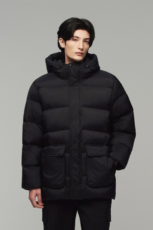 쿠크 미드 N(블랙)(남성 다운점퍼)_BLACK-a