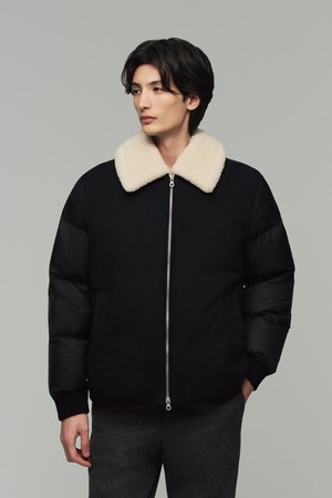 베네데따 N(블랙)(남성 다운점퍼)_BLACK-a