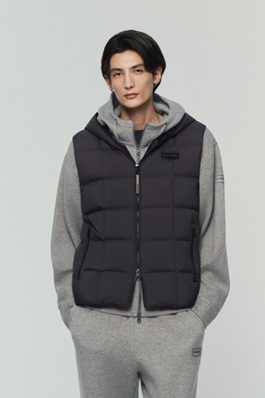 팔마노바(다크 차콜 그레이)(남성 다운베스트)_GREY-a