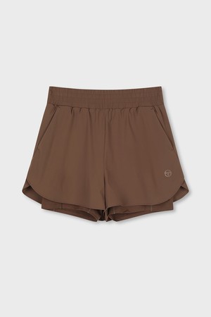 W 2IN1 쇼츠_BROWN-a