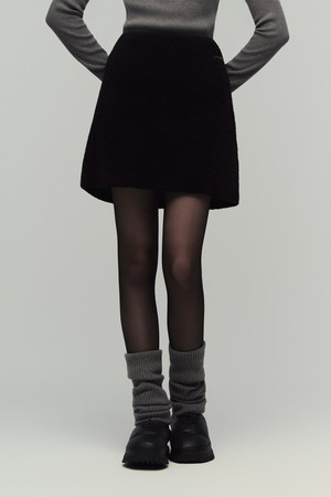체레사라(블랙)(여성 스커트)_BLACK-a
