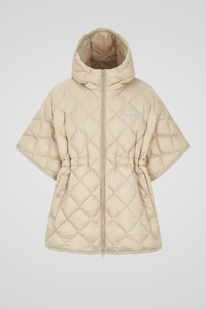 에우리피데 슈가 N(베이지)(여성 반팔다운)_BEIGE-a