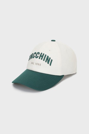 U 레터링 코튼라이크 볼캡_GREEN-a