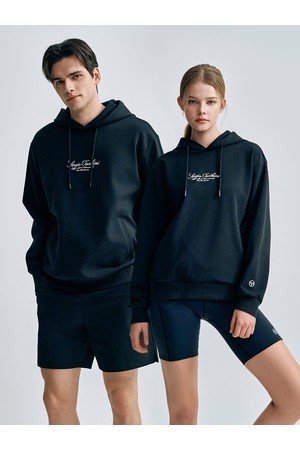 U 쿠쉬라이트 로고 후디_BLACK-a