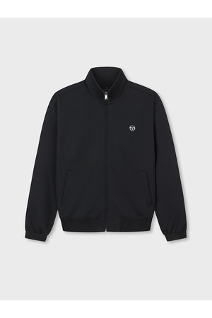 M 피케 저지 봄버 자켓_BLACK-a