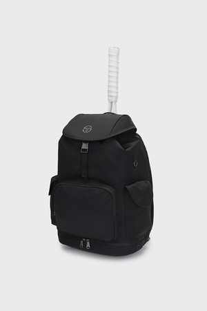 U 경량 플랩 백팩_BLACK-a