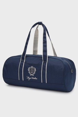 U 엠블럼 보스턴백_NAVY-a