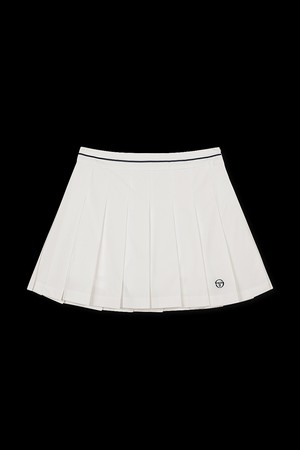 W 클래식 와이드 플리츠 스커트_WHITE-a