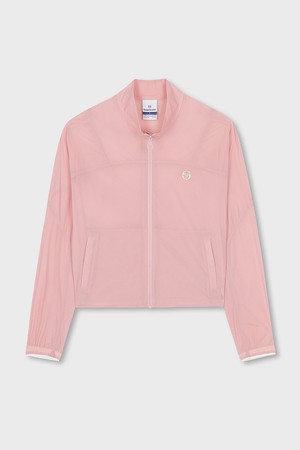 W 쿠쉬라이트 경량 우븐 크롭 자켓_PINK-a