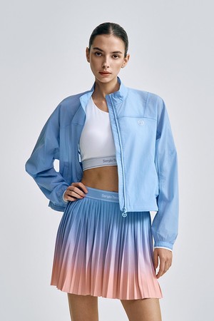 W 쿠쉬라이트 경량 우븐 크롭 자켓_BLUE-a