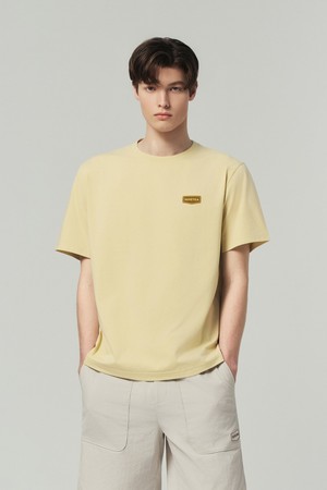 갈레세(라이트 옐로우)(남성 반팔티셔츠)_YELLOW-a