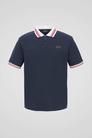 네베갈(다크 네이비)(남성 반팔카라티셔츠)_NAVY-a