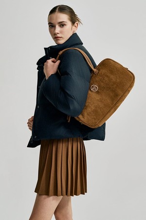 W 클래식 스퀘어 숄더백 (Brown)