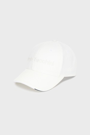 U 볼륨 자수 폴리 볼캡 (White)