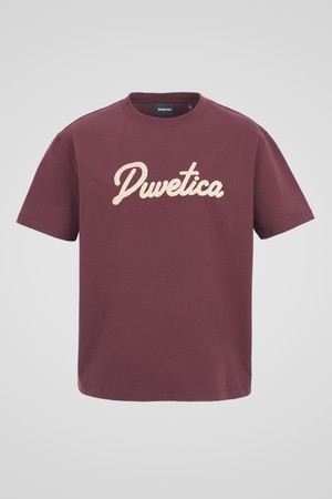 몬텔리노(다크 레드)(여성 반팔티셔츠)_RED-a