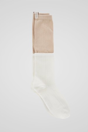 카셀리노(크림)(여성 양말)_IVORY-a