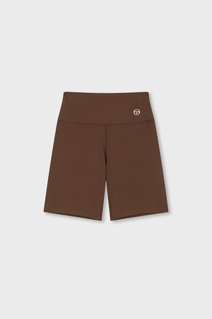 W 마시멜로우 바이커 쇼츠_BROWN-a