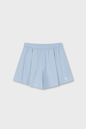 W 플로위 스커티 쇼츠_BLUE-a