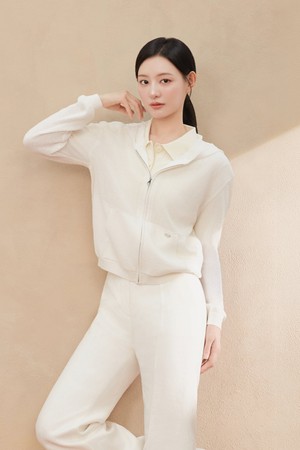 라누비오(아이보리)(여성 니트가디건)_IVORY-a