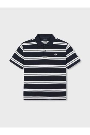 M 스트라이프 반팔 폴로_NAVY-a