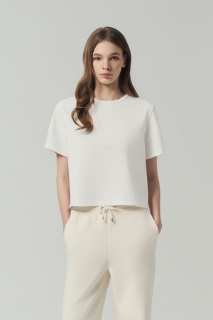 투르시(라이트 아이보리)(여성 반팔티셔츠)_IVORY-a