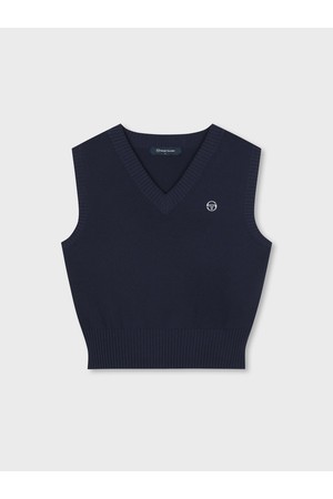 W 60th 티핑 스웨터 베스트_NAVY-a