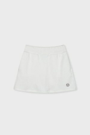 W 테리플리스 스커트 (Ivory)_IVORY-a