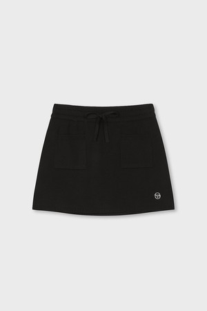 W 스웨터 니트 스커트 (Black)_BLACK-a