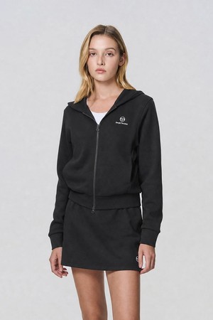 W 버터쭈리 후드 집업 (Black)