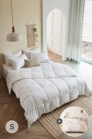 S 사르르 폴란드 구스다운 사계절 이불솜+사르르 커버세트 (택1)