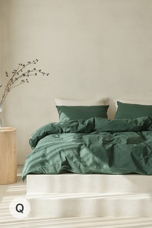 데일리코튼 60수 바이오워싱 이불커버 퀸(7컬러)