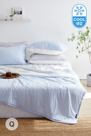 아이시클 냉감 차렵이불 1+1 퀸(색상선택)