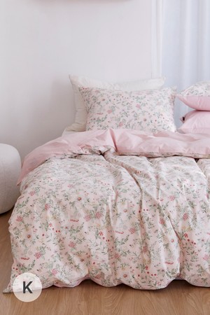 마가레트 60수 고밀도 워싱면 이불커버 킹