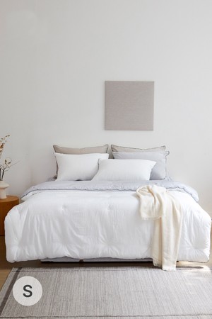 크리미 렌징 모달 워싱 사계절 차렵이불 싱글 (2컬러)