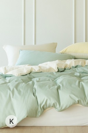 [소프라움앤] 사르르 면모달 홑겹이불커버 킹 (6컬러)