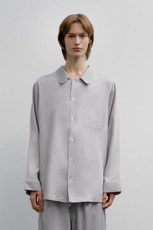 [m] 사르르 긴팔 파자마 세트 그레이