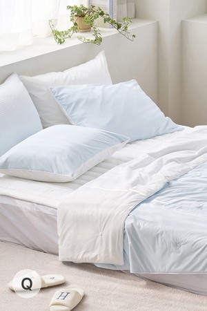 [소프라움앤] 아이시클2 냉감 차렵이불 퀸(3컬러)